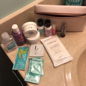 Travel size beauty bundle with Ulta beauty bag